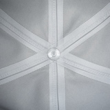 ＵＶカット透湿撥水　防水テープ使いキャップ