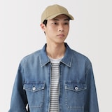 ＵＶカット透湿撥水　防水テープ使いキャップ