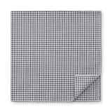 綿　和晒　抗菌防臭　ハンカチ（チェック）