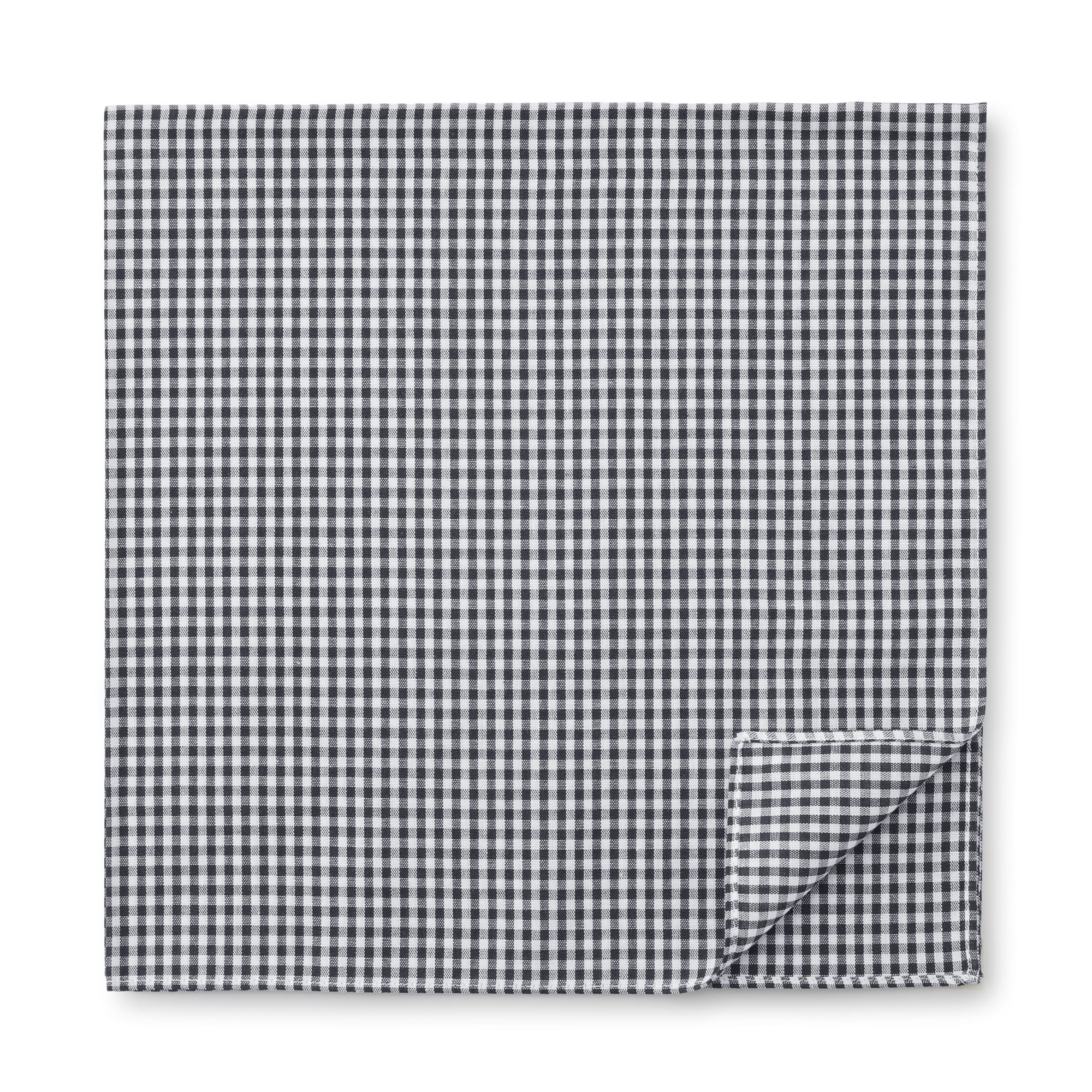 綿　和晒　抗菌防臭　ハンカチ（チェック）