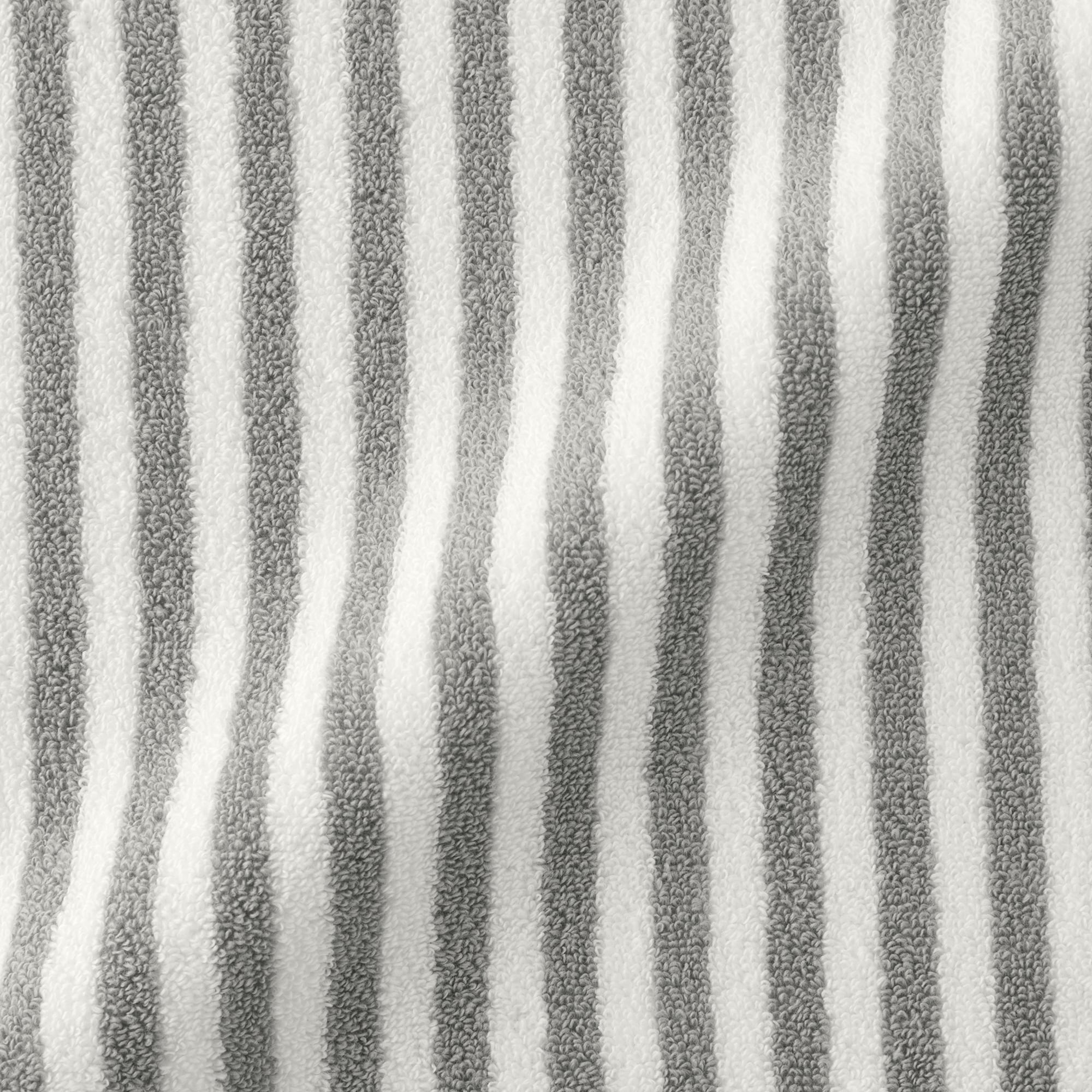 綿　やわらか　タオルハンカチ（縞）　