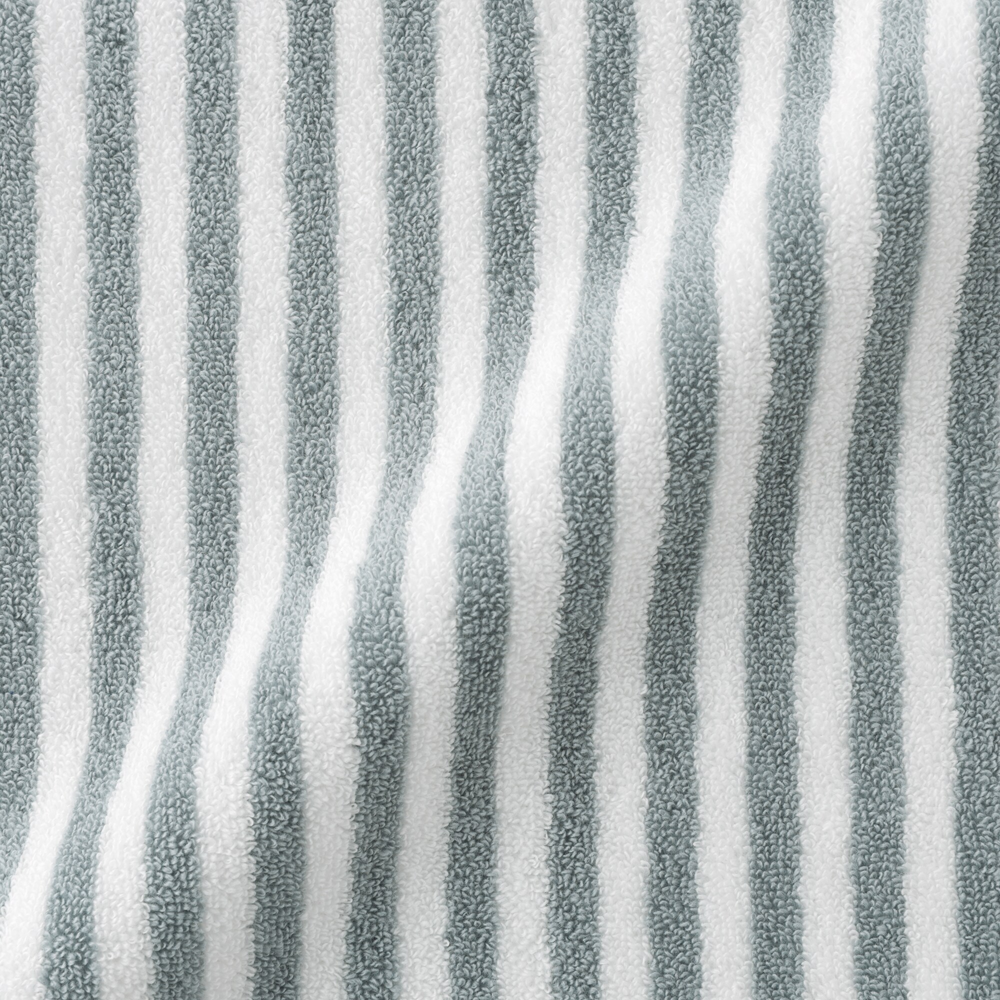 綿　やわらか　タオルハンカチ（縞）　