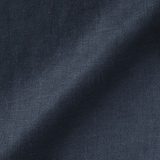 紳士　リネン洗いざらしスタンドカラー長袖シャツ