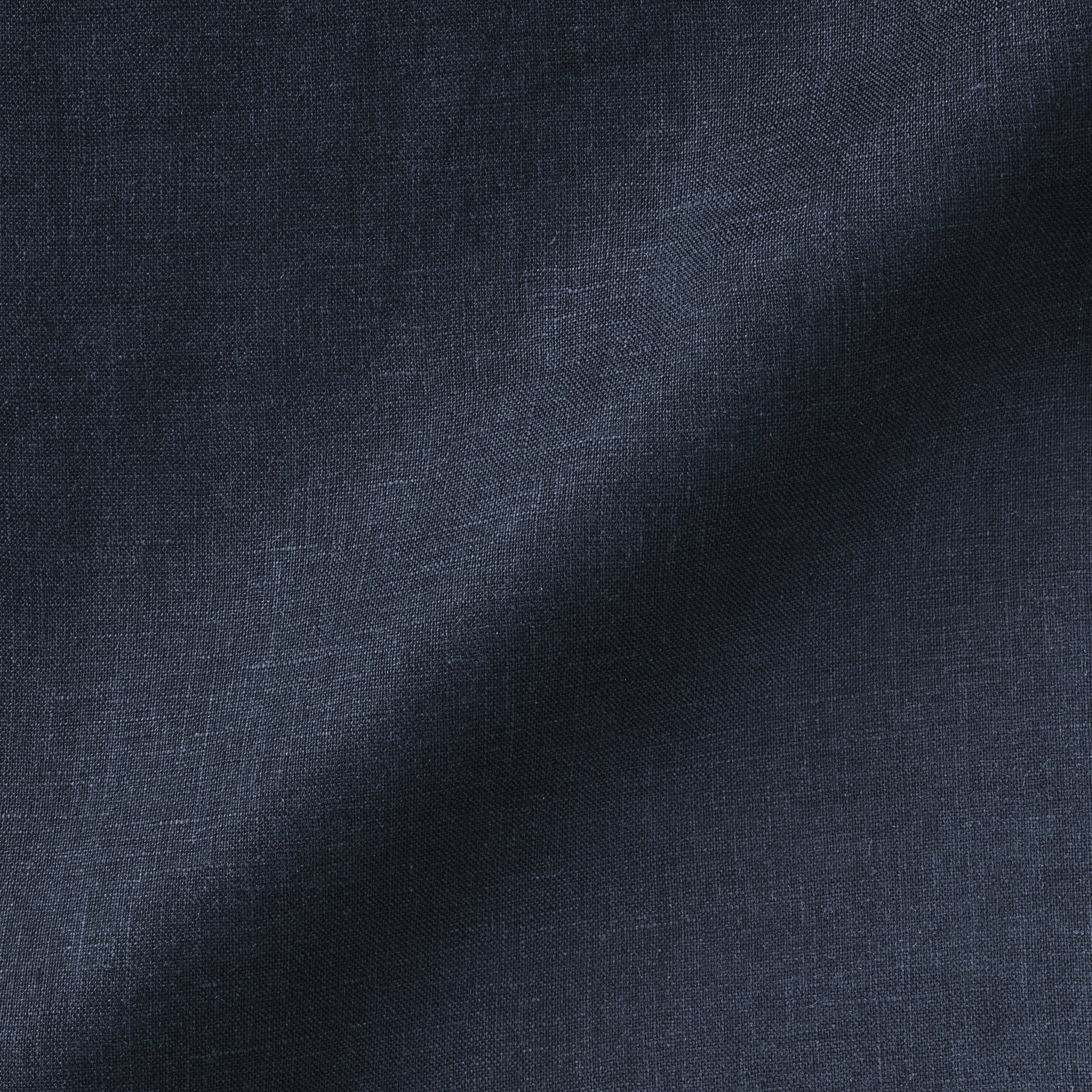 紳士　リネン洗いざらしスタンドカラー長袖シャツ