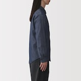 紳士　デニムシャツ