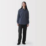 紳士　デニムシャツ