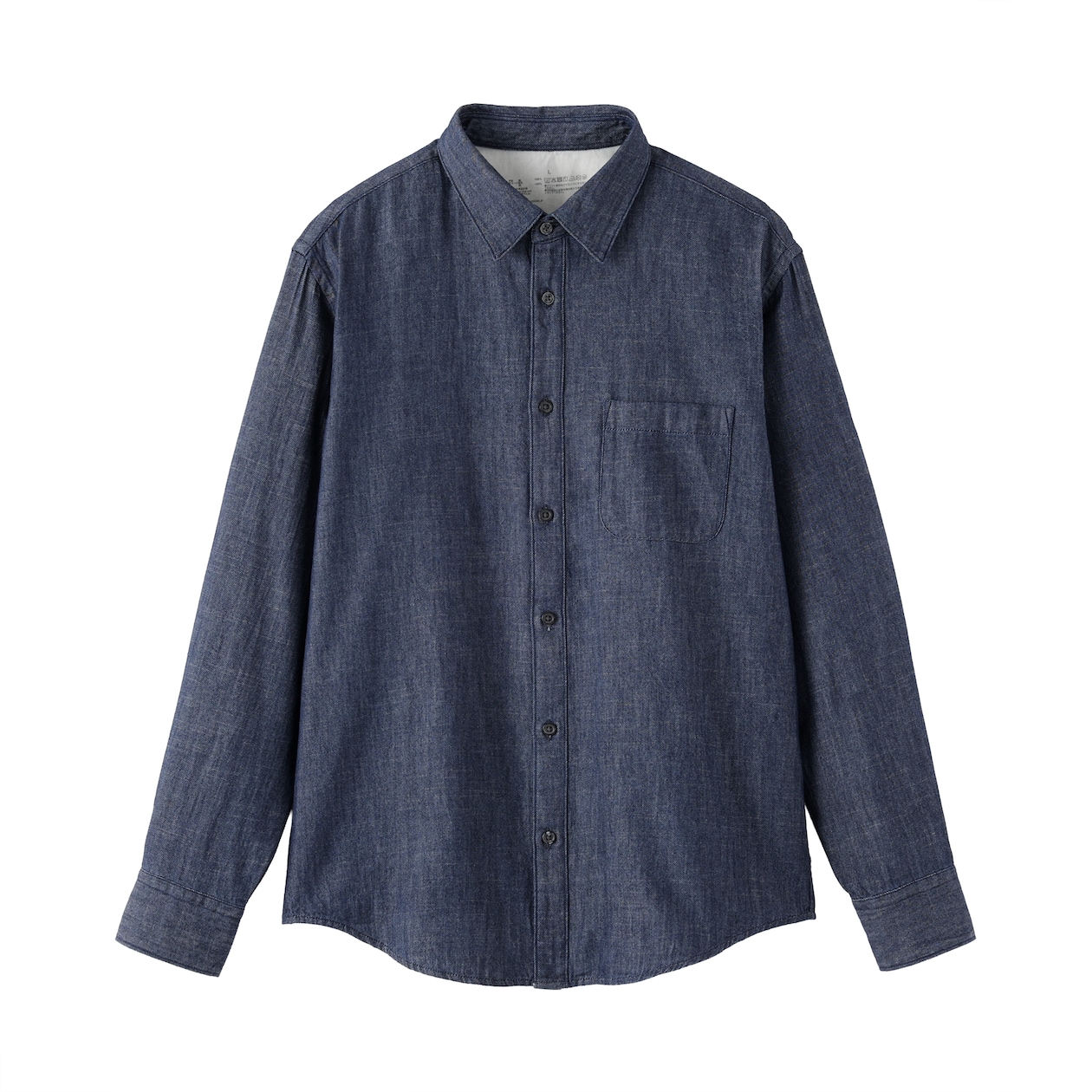 紳士　デニムシャツ
