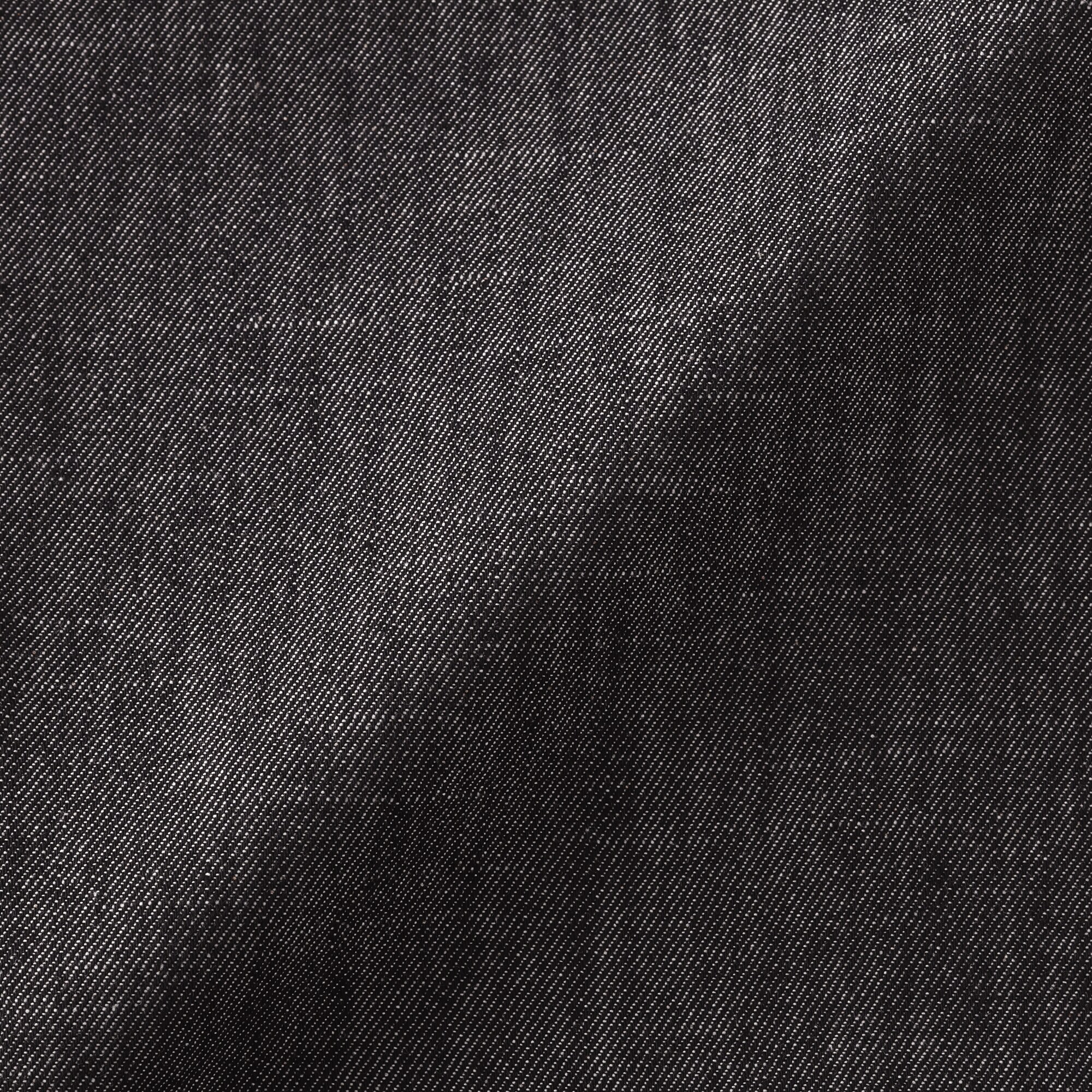 紳士　デニムシャツ　黒