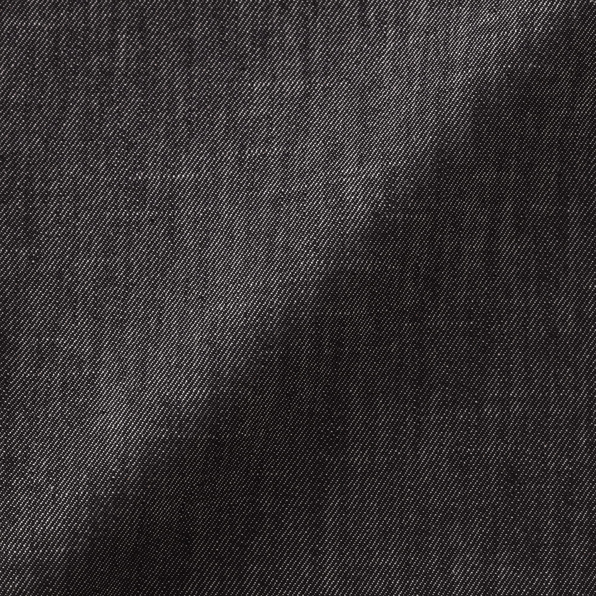 紳士　デニムシャツ　黒