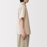 紳士　マドラスチェック半袖シャツ