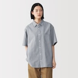 紳士　マドラスチェック半袖シャツ