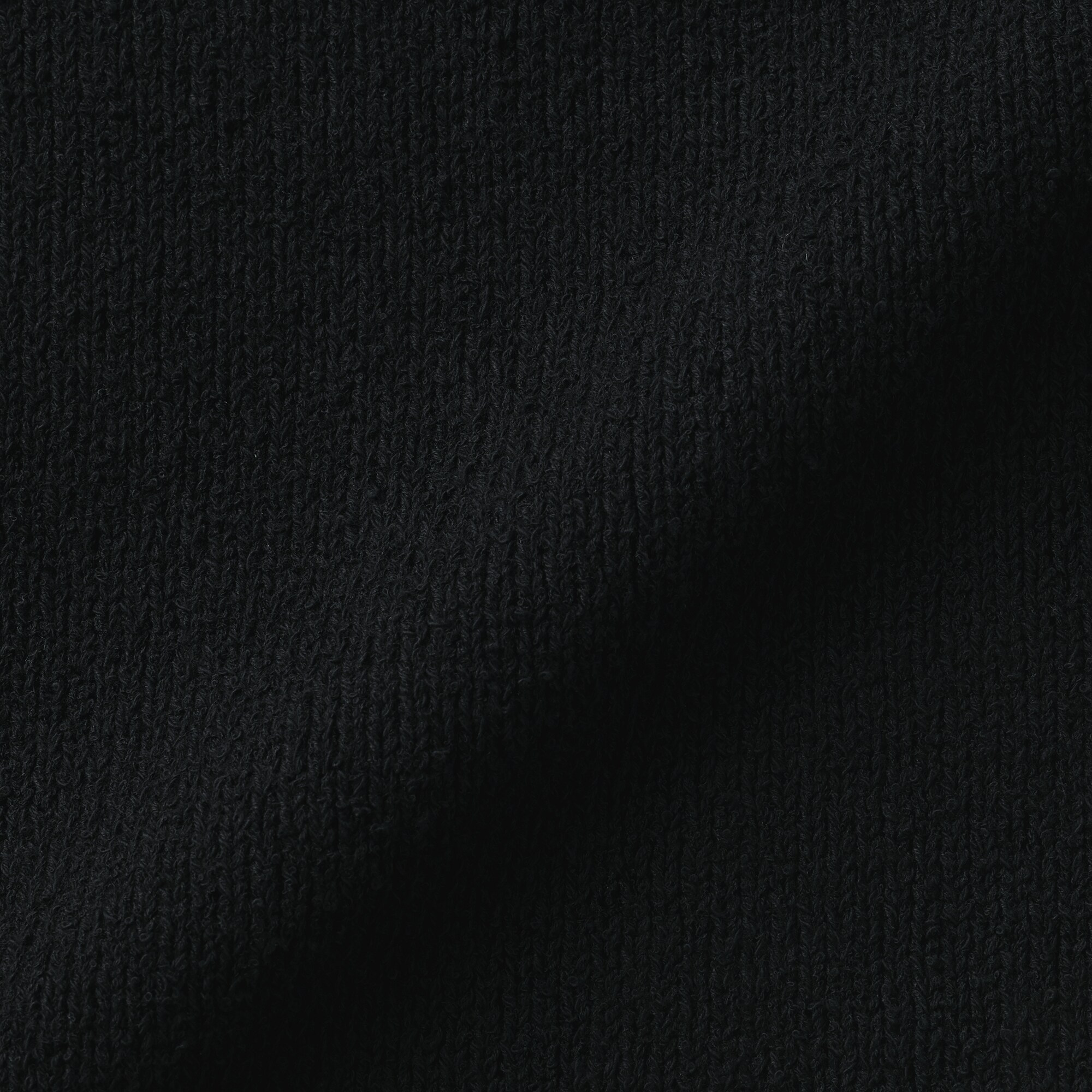 婦人　コットン混ブークレクルーネックセーター