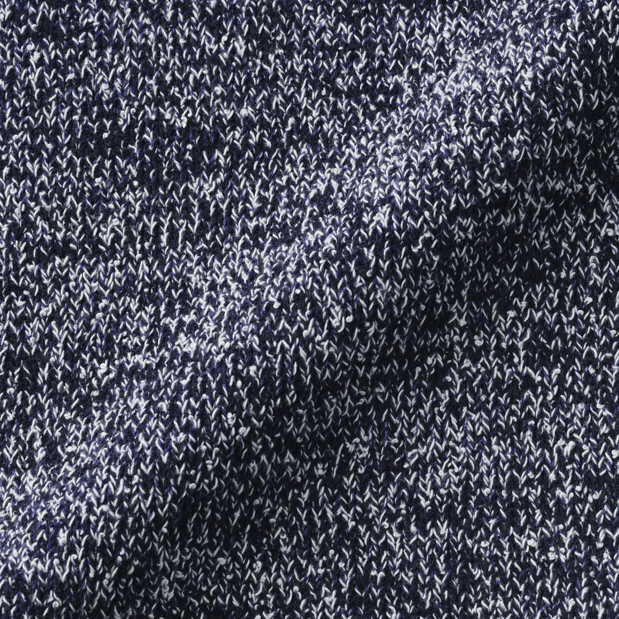 婦人　コットン混ブークレクルーネックセーター