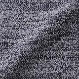 婦人　コットン混ブークレ五分袖セーター