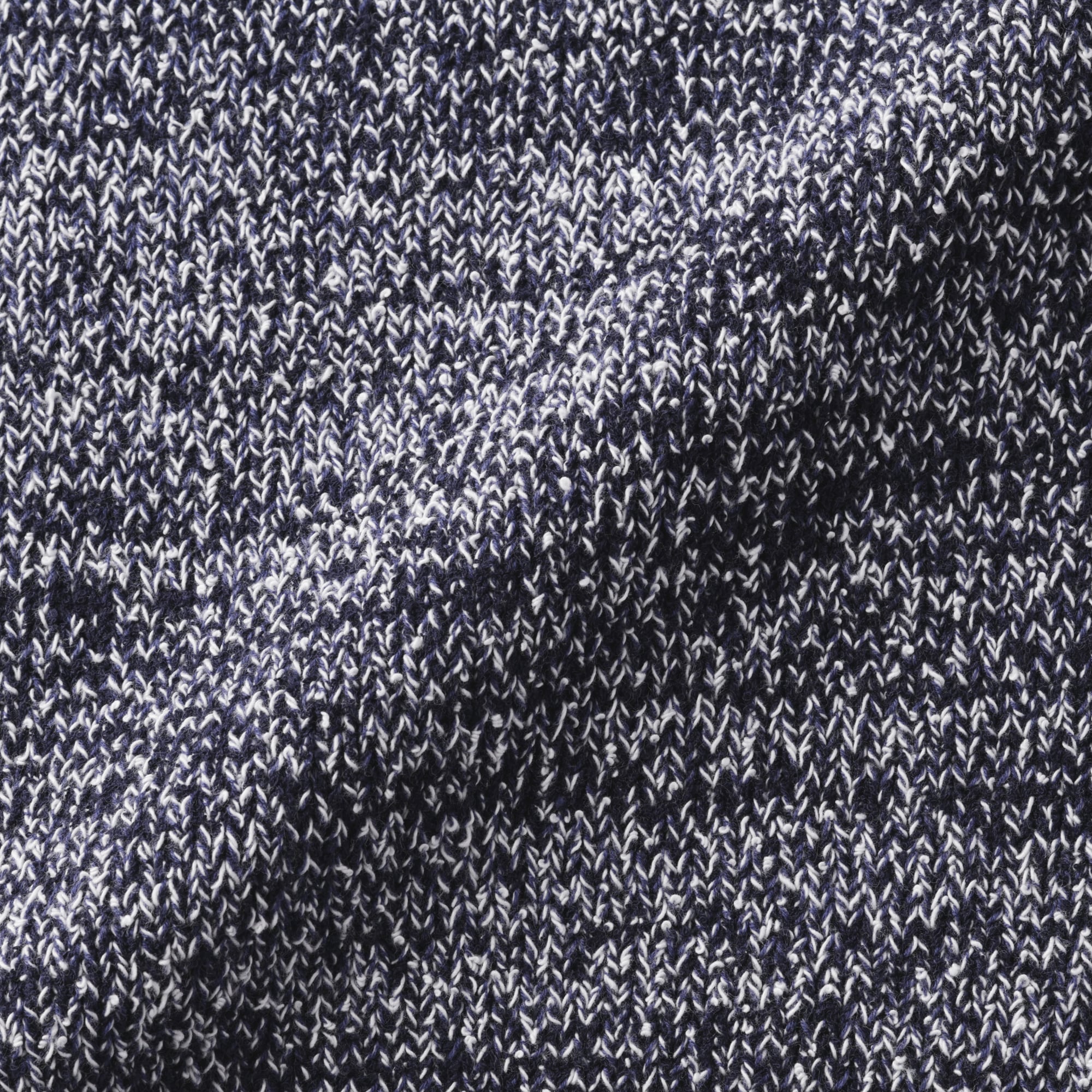 婦人　コットン混ブークレ五分袖セーター