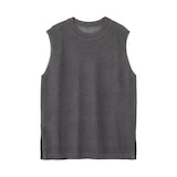 婦人　和紙混スリーブレスセーター