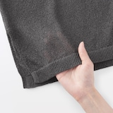 婦人　和紙混スリーブレスセーター