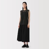 婦人　和紙混スリーブレスセーター