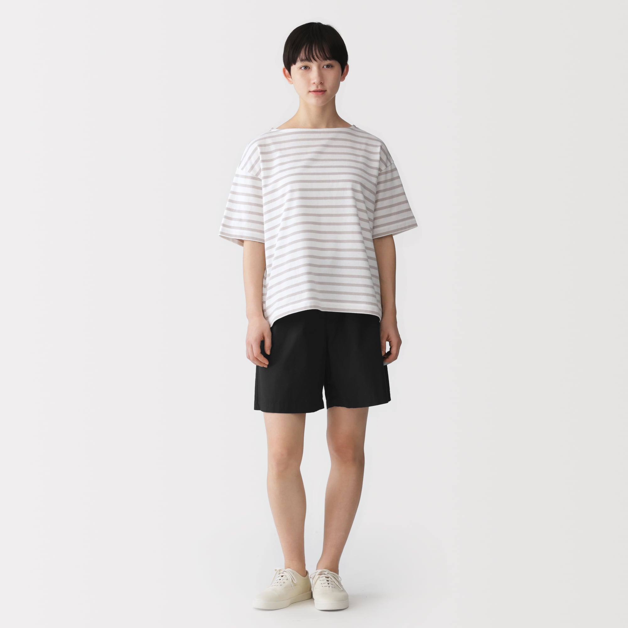 婦人 洗いざらし ブロードショートパンツ | 無印良品