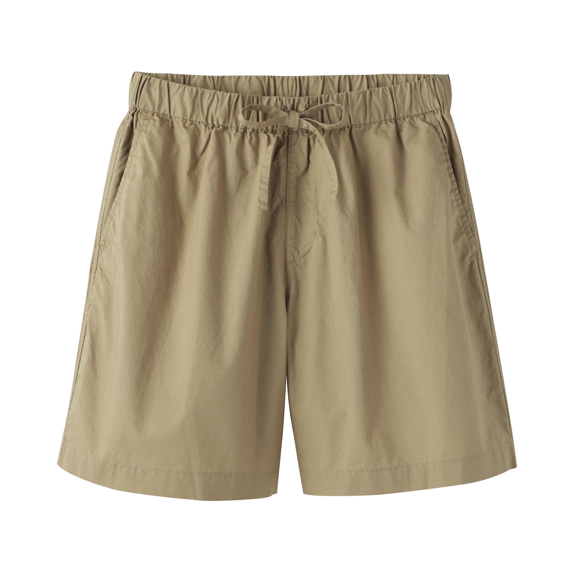 婦人　洗いざらし　ブロードショートパンツ