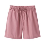 婦人　洗いざらし　ブロードショートパンツ