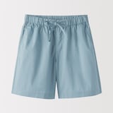 婦人　洗いざらし　ブロードショートパンツ