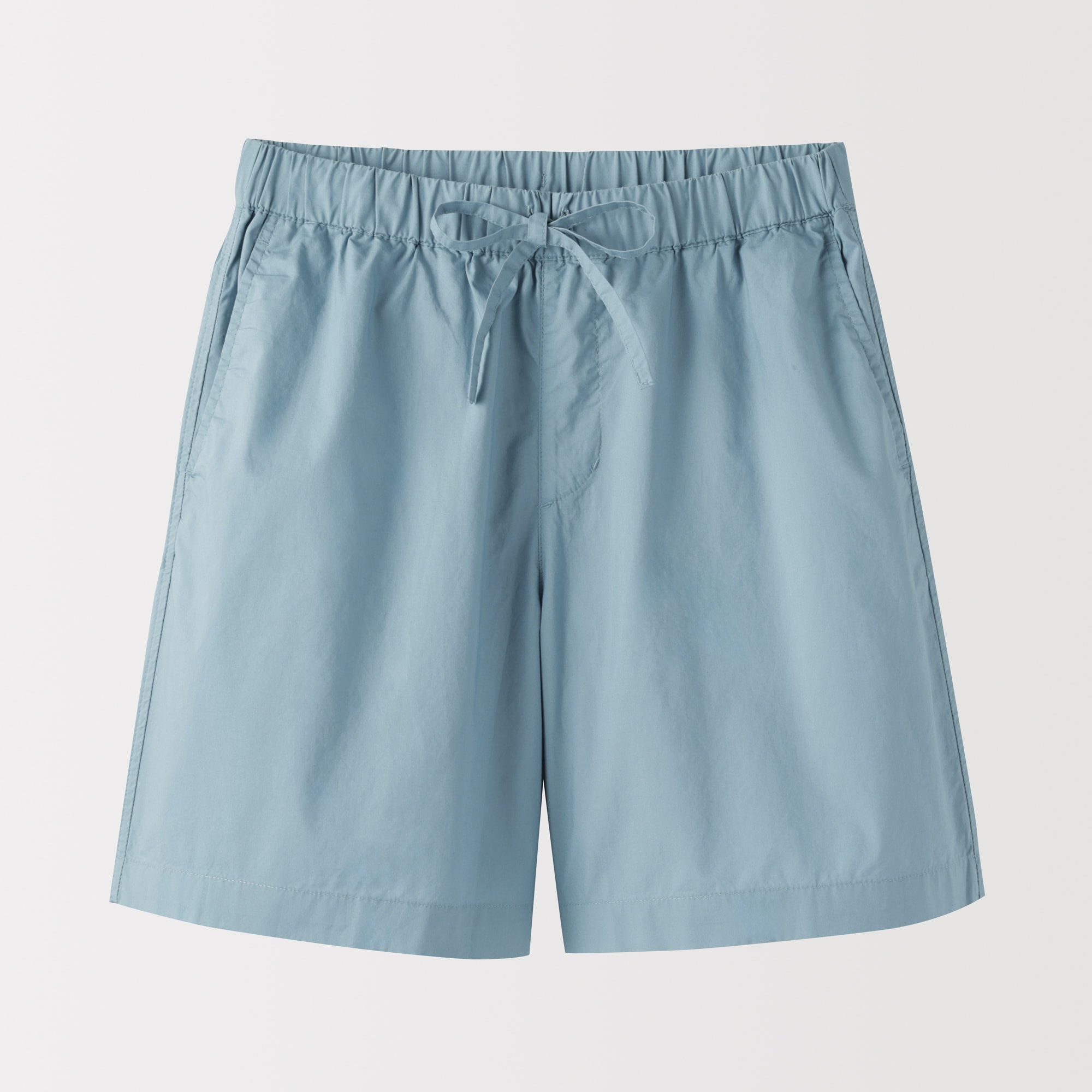 婦人　洗いざらし　ブロードショートパンツ