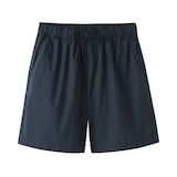 婦人　洗いざらし　ブロードショートパンツ