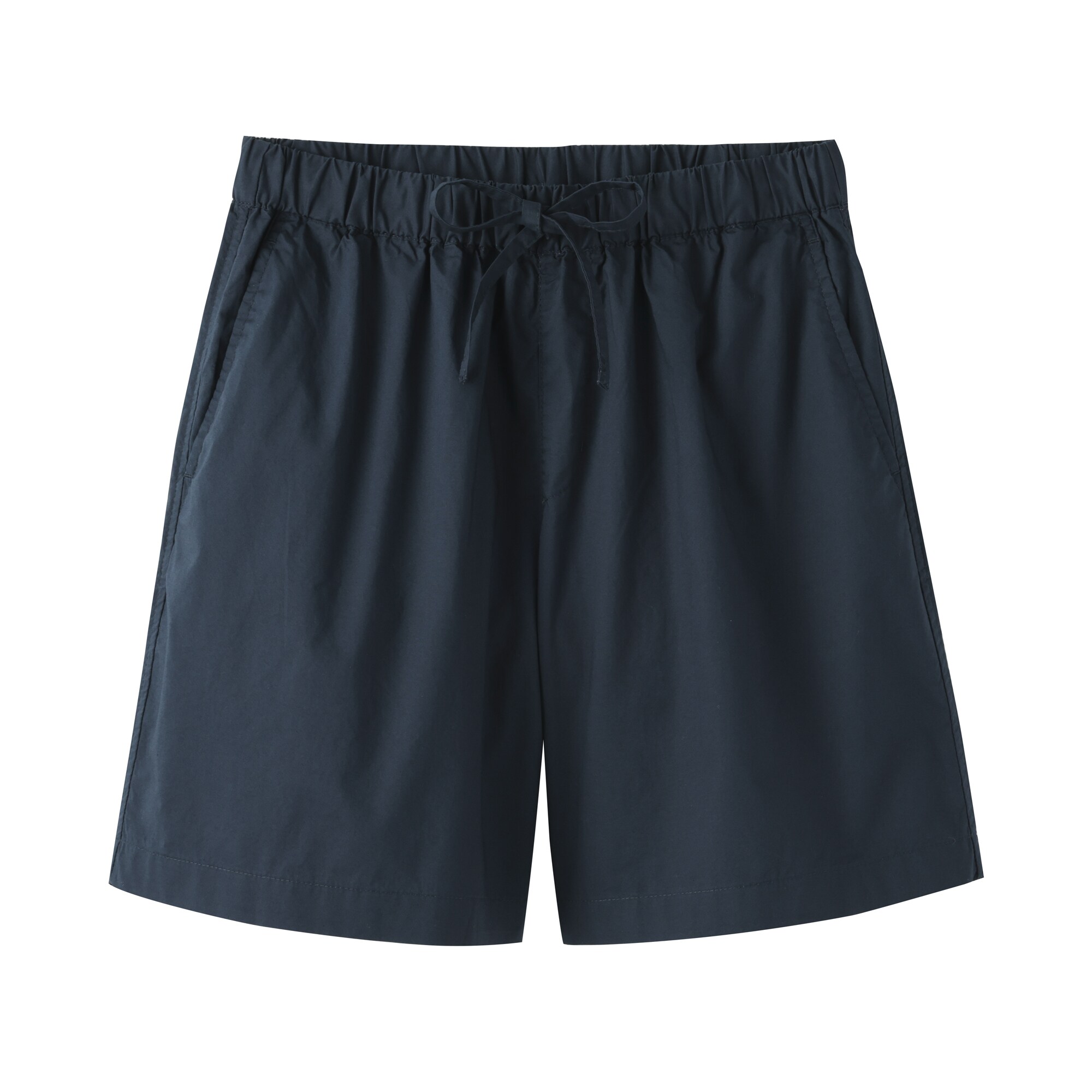 婦人　洗いざらし　ブロードショートパンツ