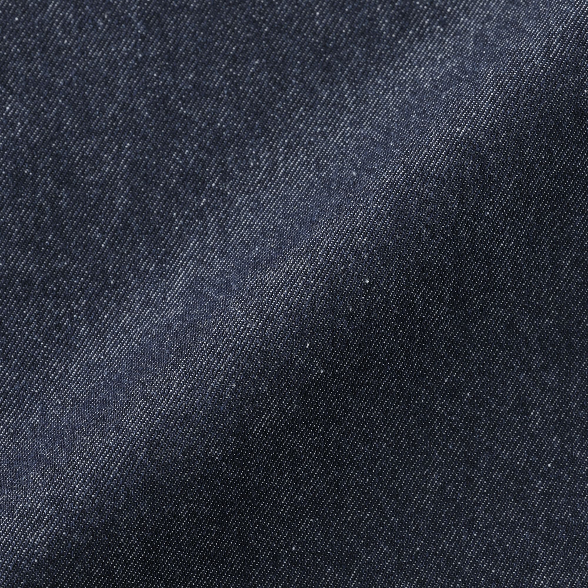 婦人　洗いざらし　デニムイージーテーパードパンツ