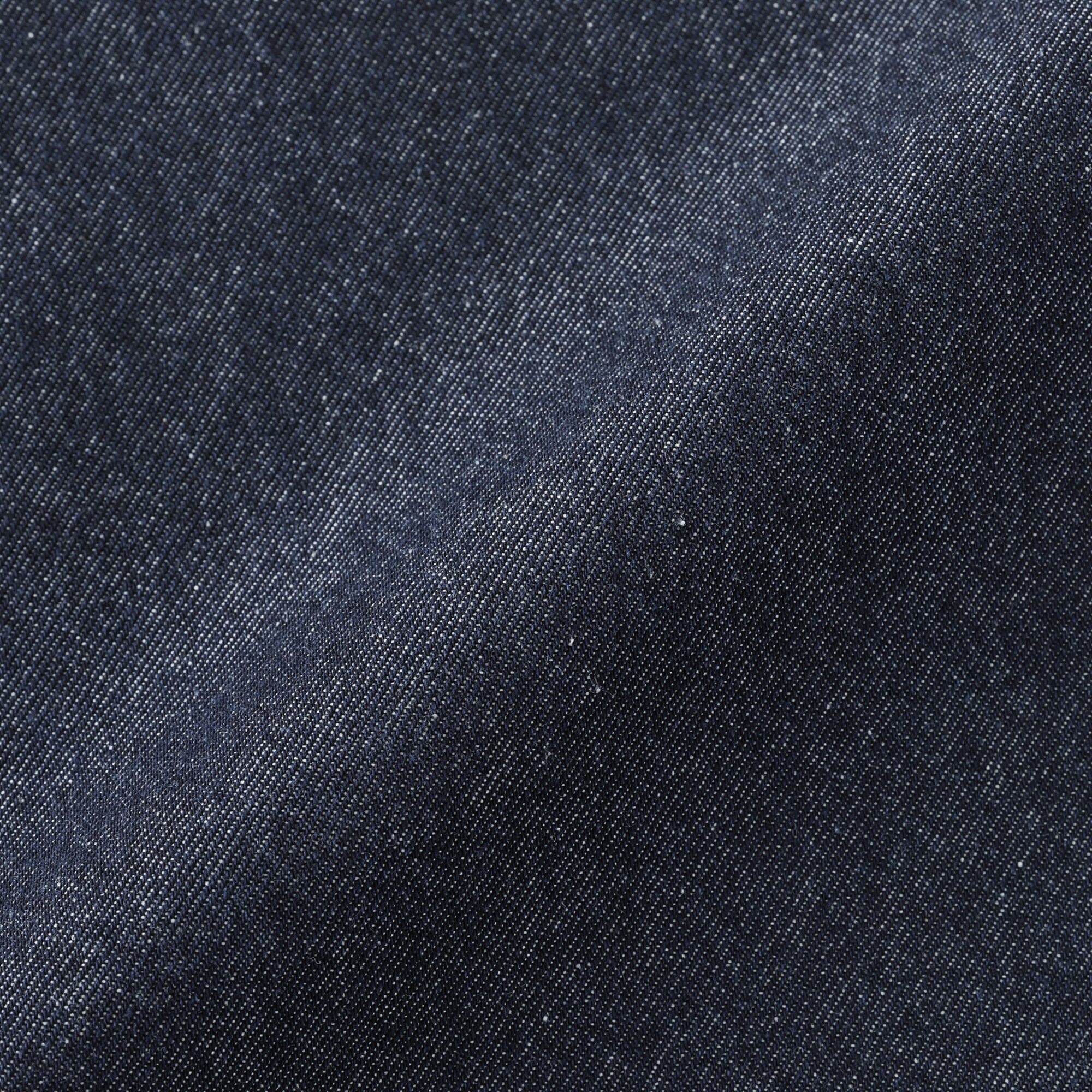 婦人　洗いざらし　デニムイージーテーパードパンツ