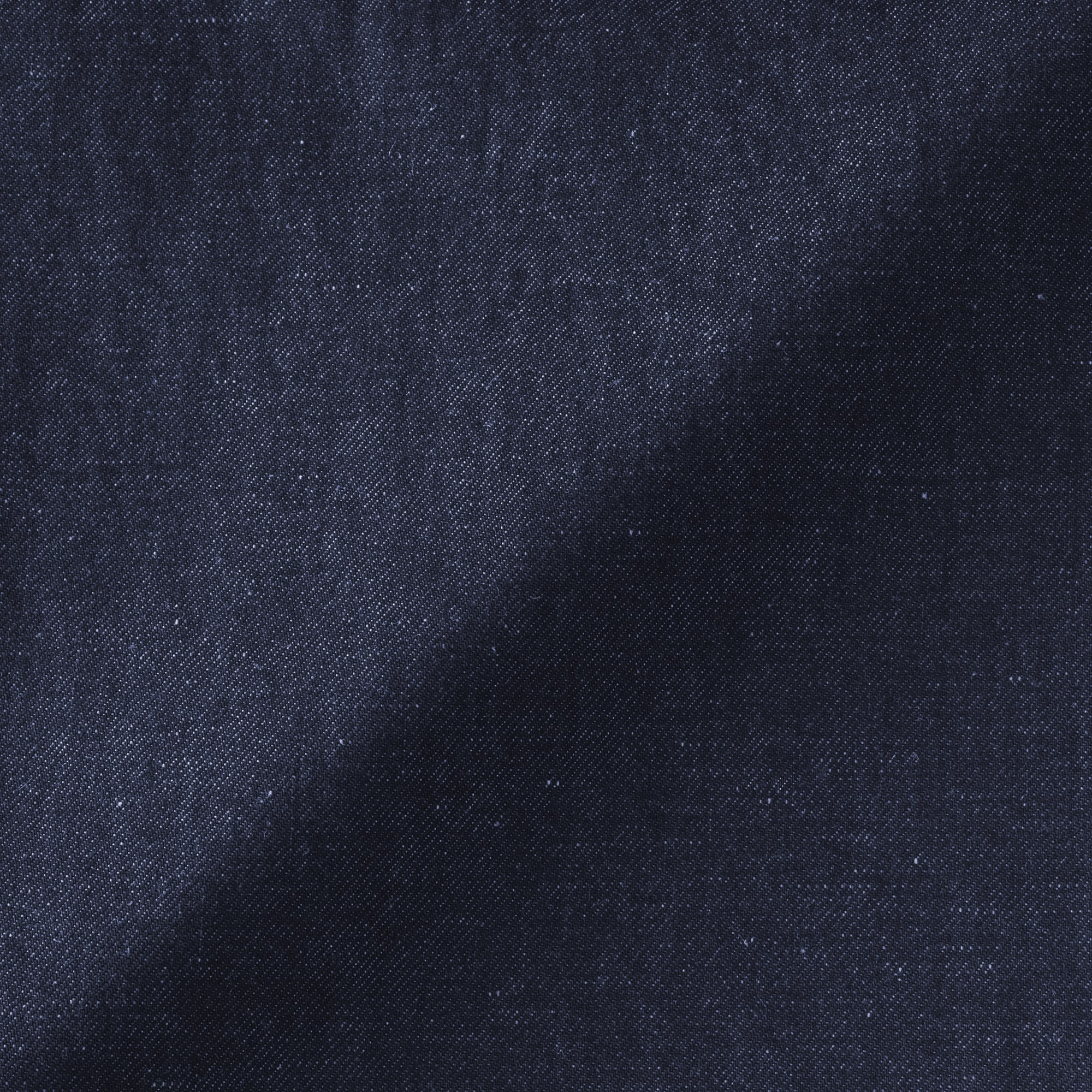 婦人　コットン　リネン　デニムイージーワイドパンツ