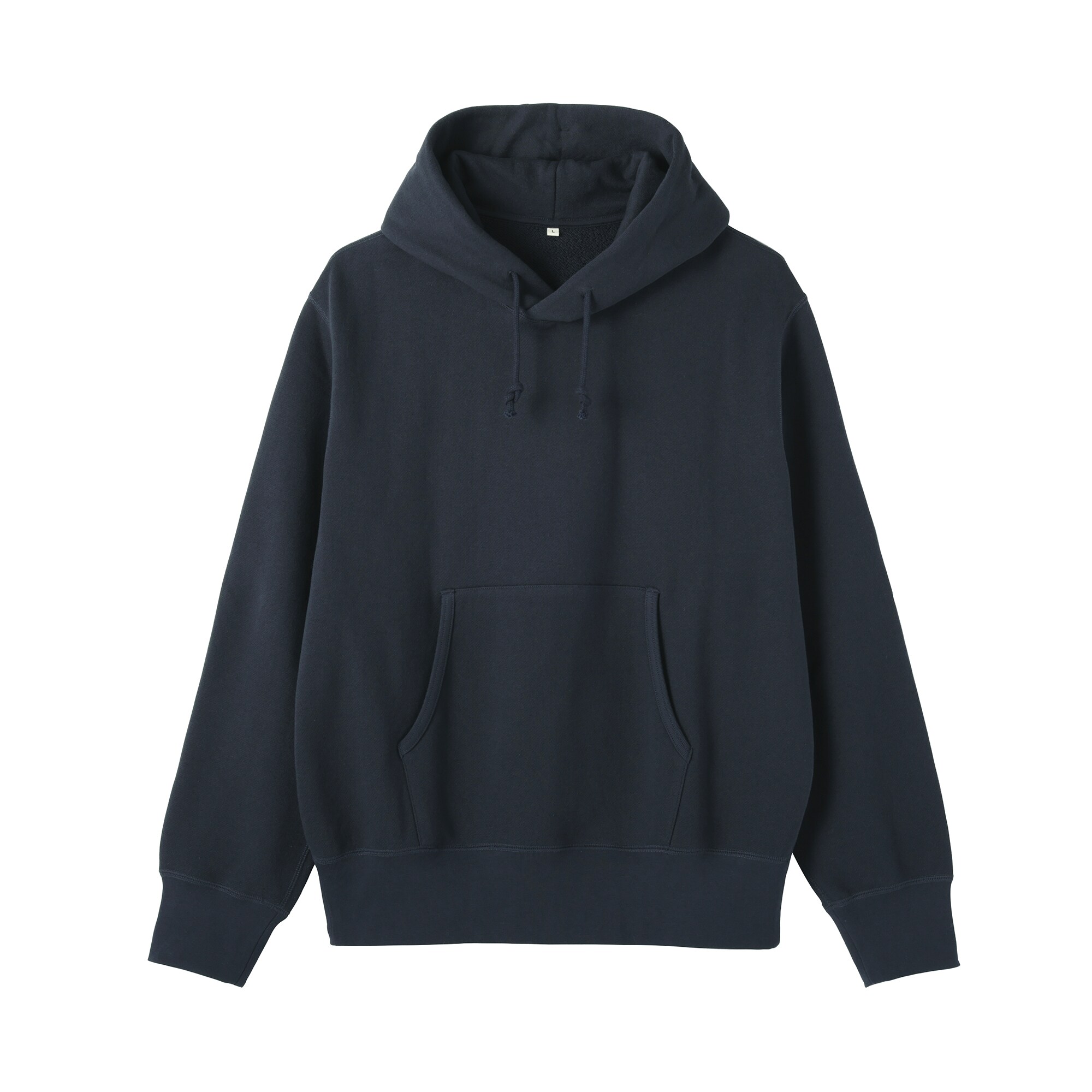 紳士　昔ながらの製法で編み立てたスウェットパーカ