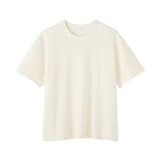 紳士　昔ながらの製法で編み立てたミニ裏毛クルーネック半袖Ｔシャツ