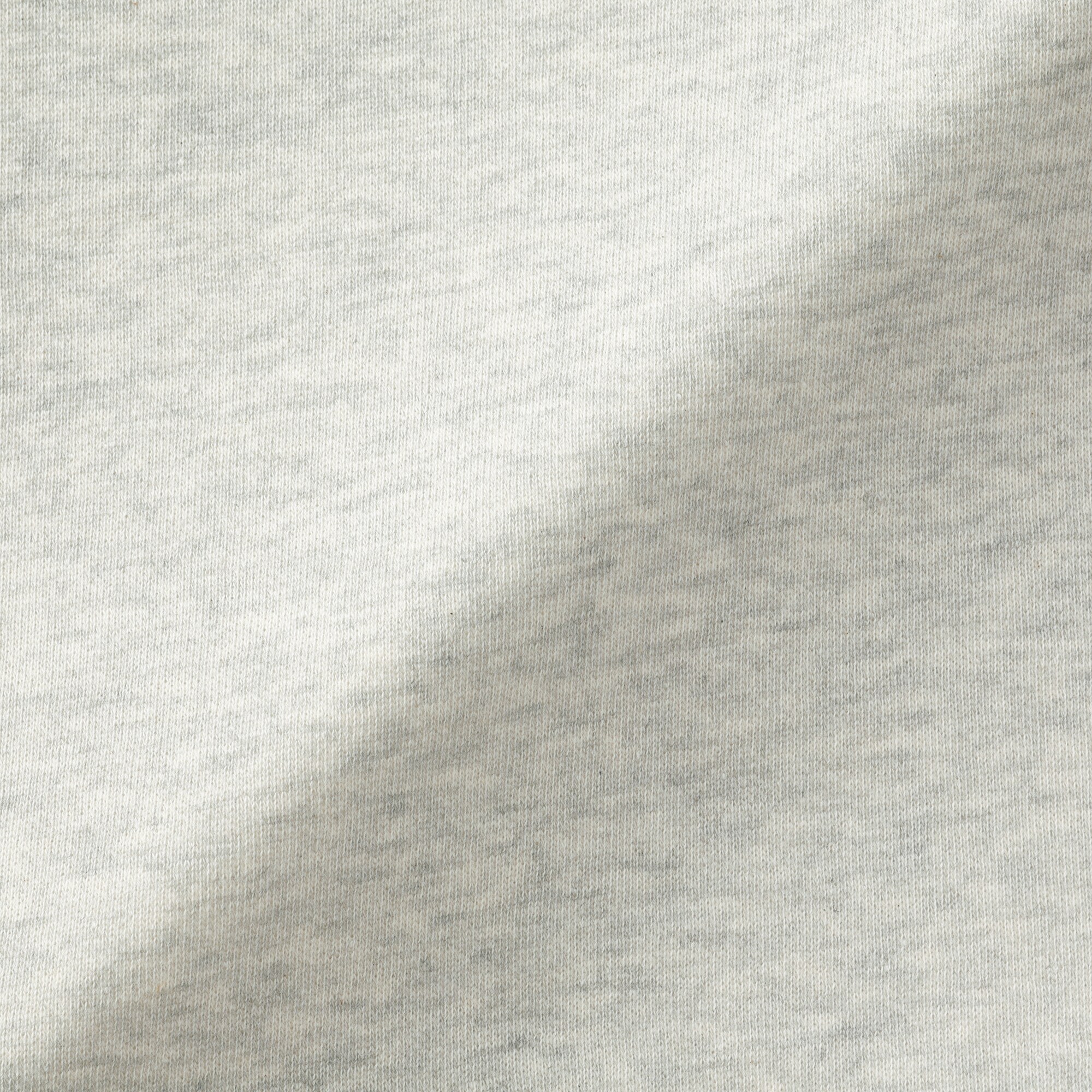 紳士　昔ながらの製法で編み立てたミニ裏毛クルーネック半袖Ｔシャツ