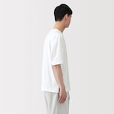 紳士　和歌山で編み立てた天竺クルーネック半袖Ｔシャツ