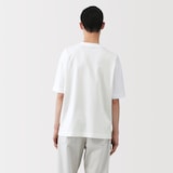 紳士　和歌山で編み立てた天竺クルーネック半袖Ｔシャツ