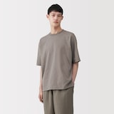 紳士　和歌山で編み立てた天竺クルーネック半袖Ｔシャツ
