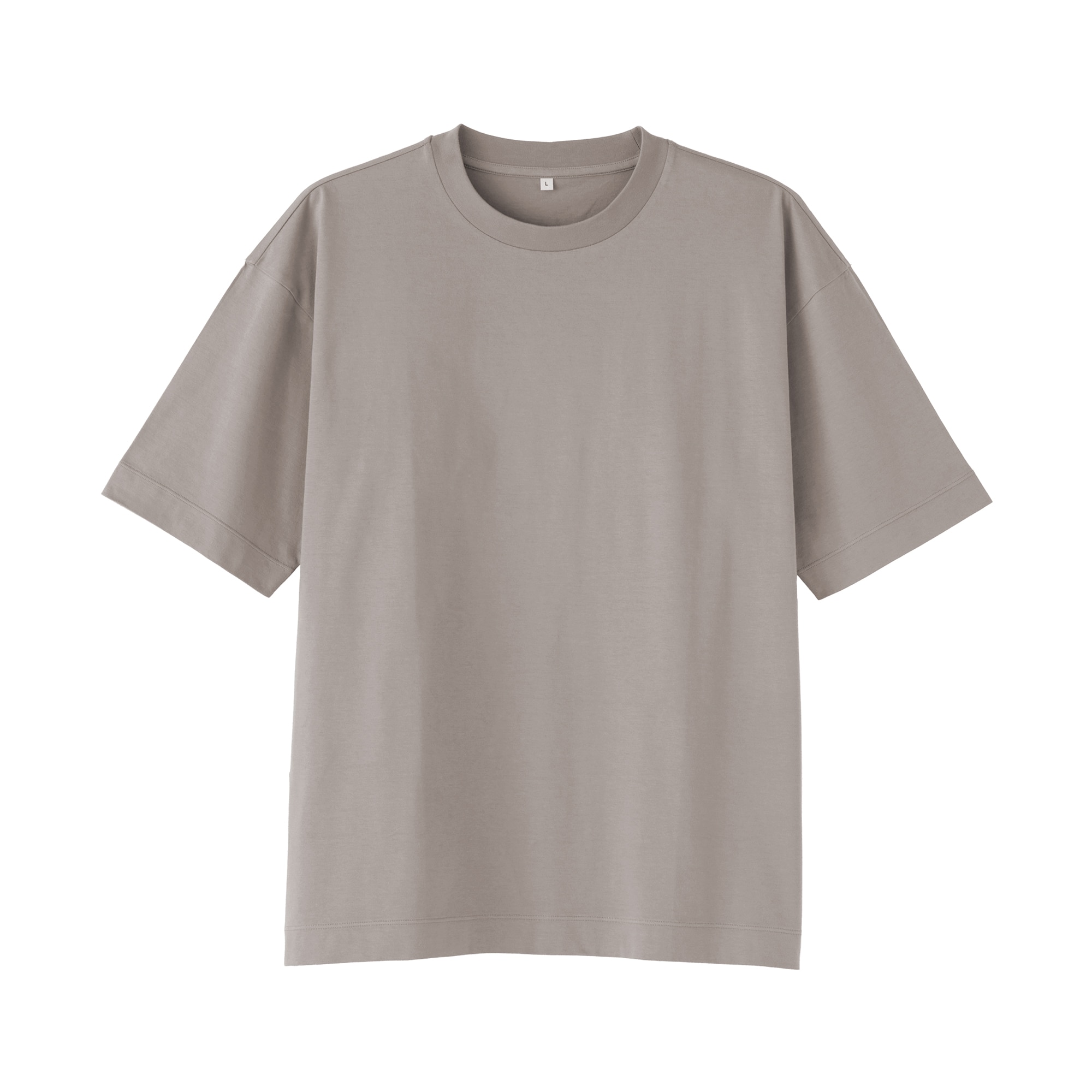 紳士　和歌山で編み立てた天竺クルーネック半袖Ｔシャツ