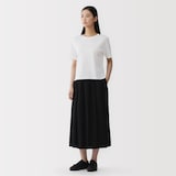婦人　和歌山で編み立てた天竺クルーネック半袖Ｔシャツ