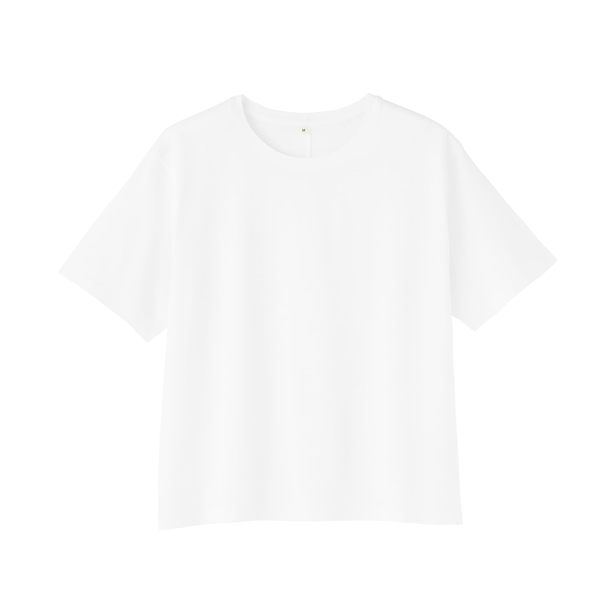 婦人　和歌山で編み立てた天竺クルーネック半袖Ｔシャツ