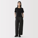 婦人　和歌山で編み立てた天竺クルーネック半袖Ｔシャツ