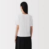 婦人　和歌山で編み立てた天竺クルーネック半袖Ｔシャツ