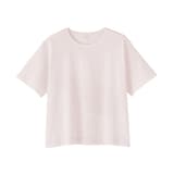 婦人　和歌山で編み立てた天竺クルーネック半袖Ｔシャツ