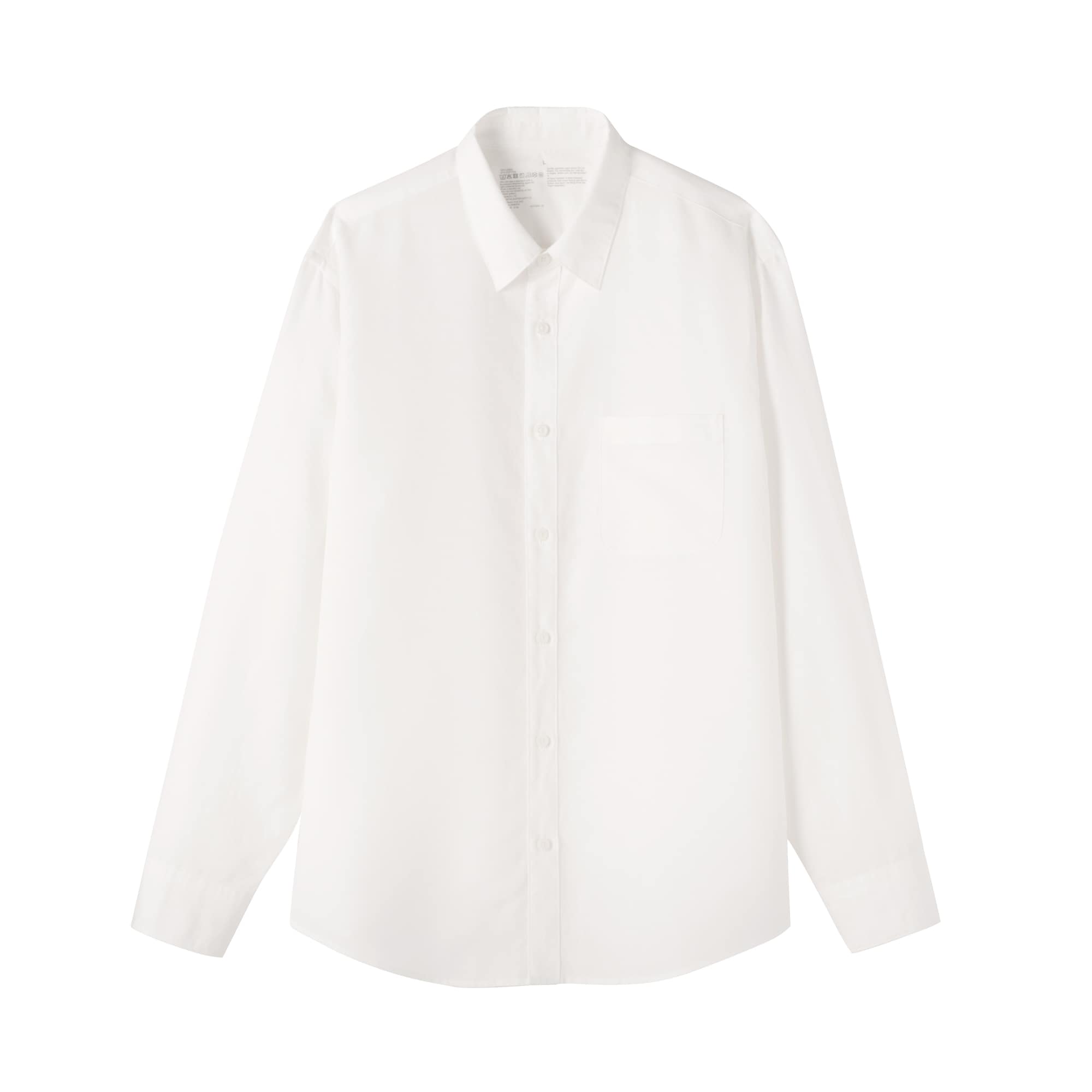 紳士　ヘンプコットン長袖シャツ