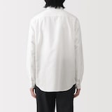 紳士　ヘンプコットン長袖シャツ