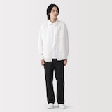 紳士　ヘンプコットン長袖シャツ