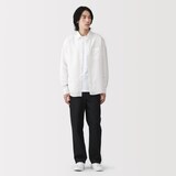 紳士　ヘンプコットン長袖シャツ