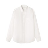 紳士　ヘンプコットン長袖シャツ