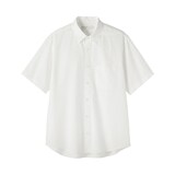 紳士　ヘンプコットン半袖シャツ